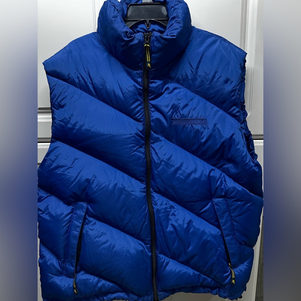 Vintage Ralph Lauren Polo Sport Down Feather Puffer Vest